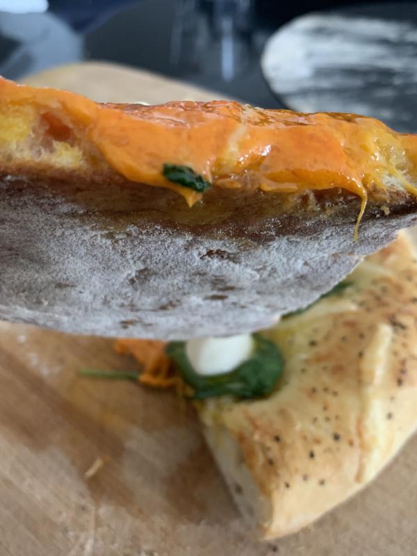 Deluxe Cheddar Parmigiana Basil 🌿 Pizza photo 11