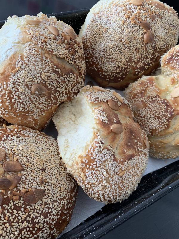 Sesame Almond Hallah 🍞 Bread photo 14