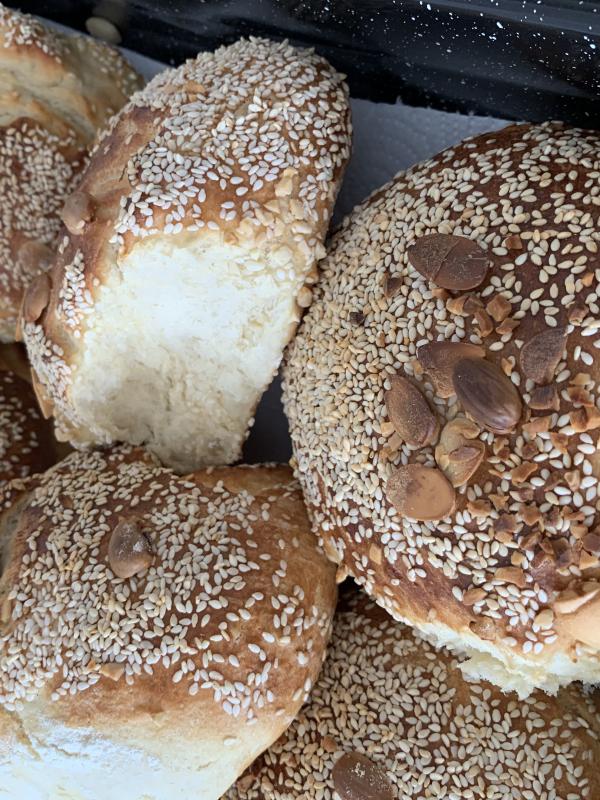 Sesame Almond Hallah 🍞 Bread photo 16