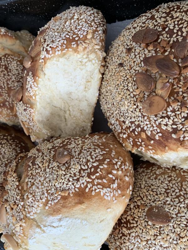 Sesame Almond Hallah 🍞 Bread photo 15