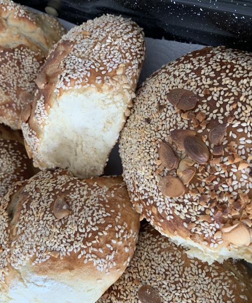 Sesame Almond Hallah 🍞 Bread photo 16