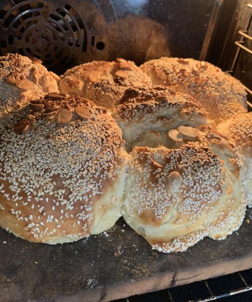 Sesame Almond Hallah 🍞 Bread photo 13